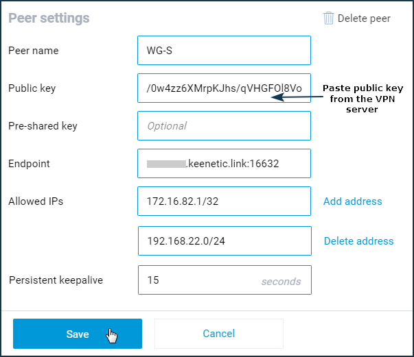 Keenetic VPN Kurulumu (WireGuard)
